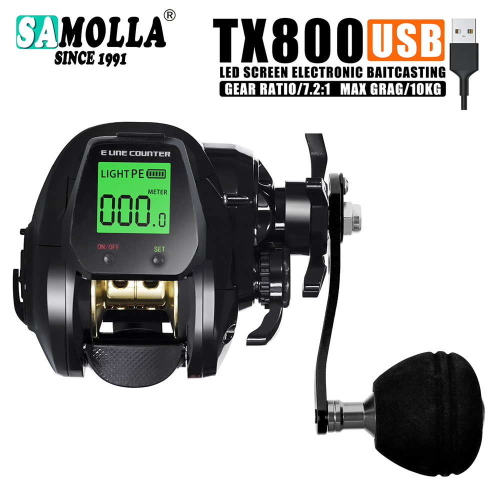 Shimano Reel Stradic - SAMOLLA Baitcasting moulinet de pêche électronique