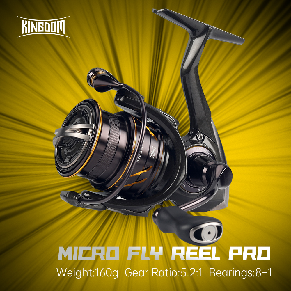 Kastking Reel Zephyr - Moulinet de pêche spinning Kingdom Micro