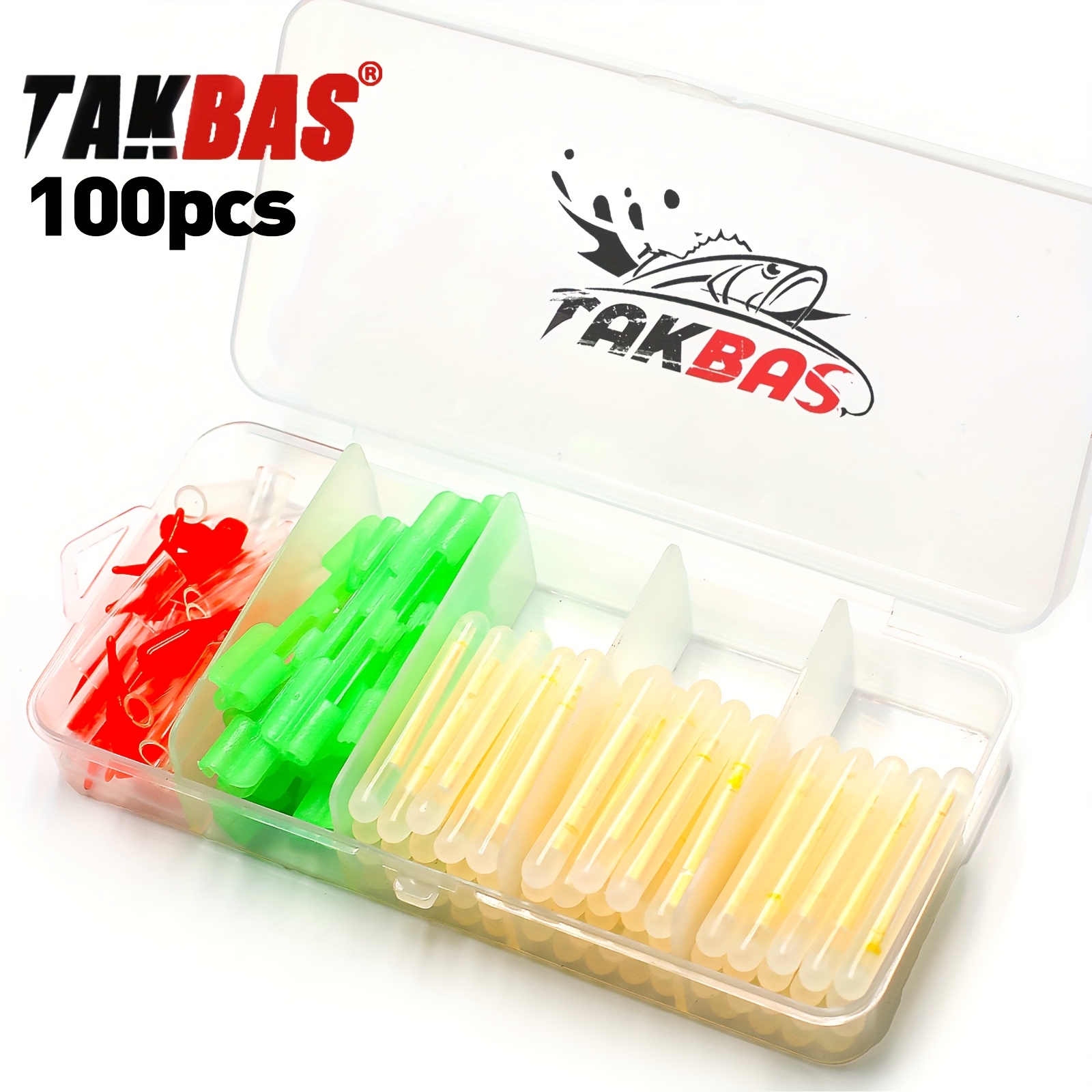 Fish Alarm - Ensemble de bâtons lumineux de pêche,