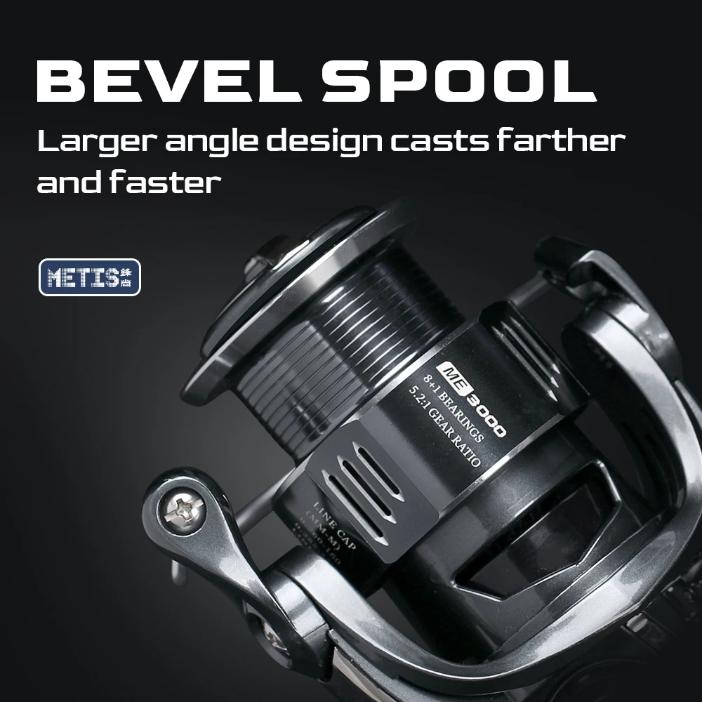 TSURINOYA METIS 1000 2000 3000 - Kastking Reel Zephyr avis et prix
