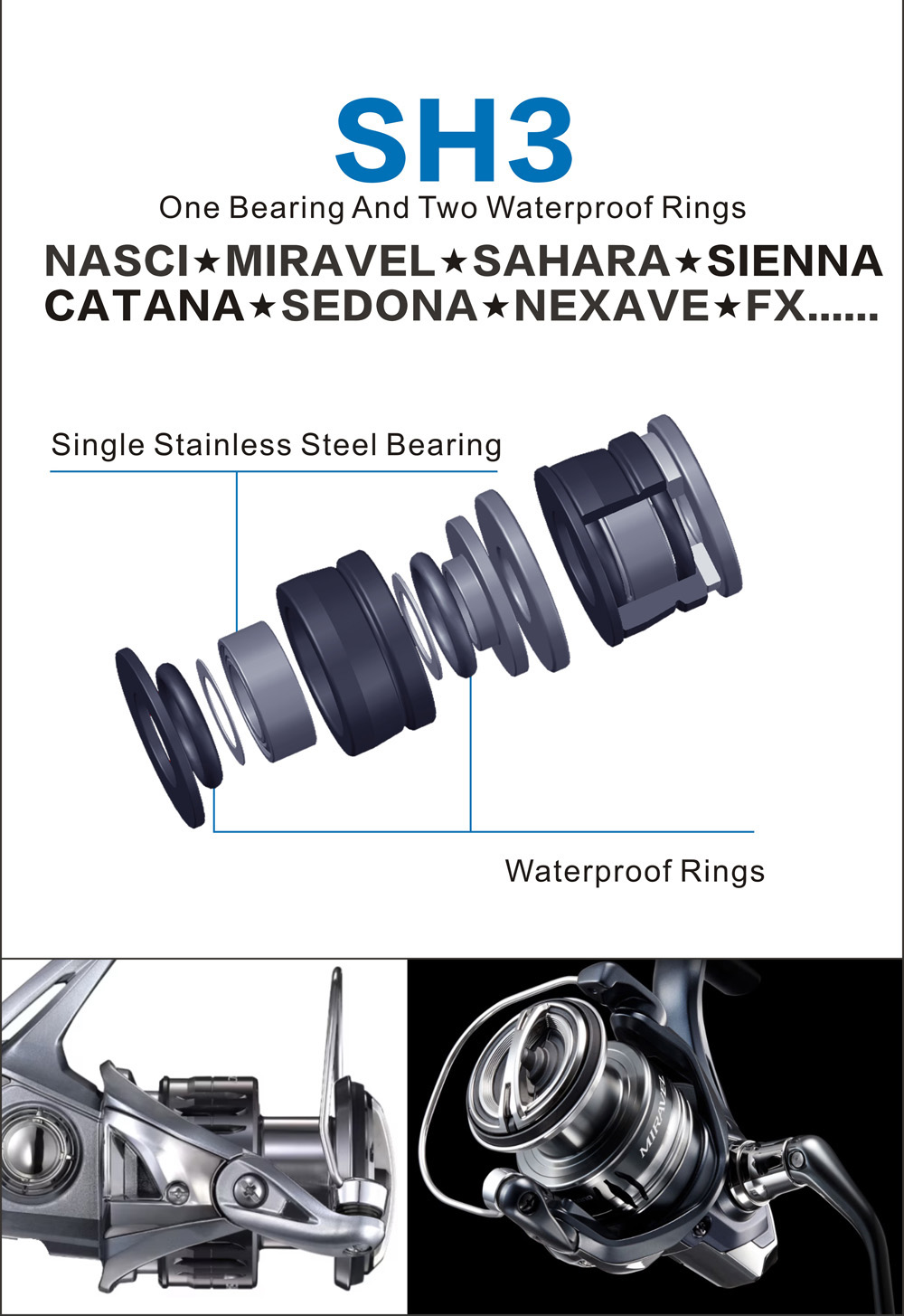 BassLegend – kits de remplacem - Shimano Reel Stradic avis et prix